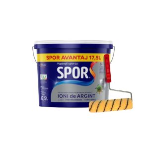 Spor vopsea superlavabila pentru interior cu ioni de argint 15 l