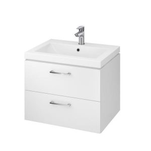 Set mobilier de baie alb 60 cm Lara como