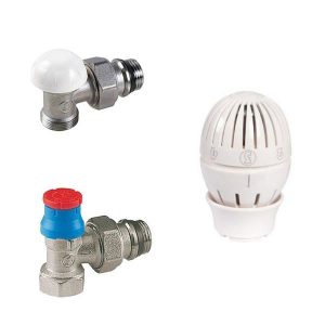 Kit robinet termostat+cap termostatic+ rob.retur1/2