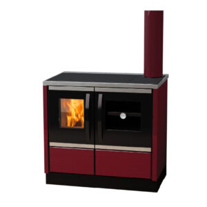 Soba tip centrala MBS Thermo Rocky Albă/Crem/Bordeaux