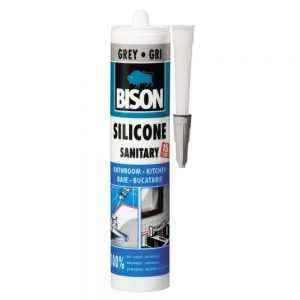 Silicon Sanitar Bison gri 280 ml