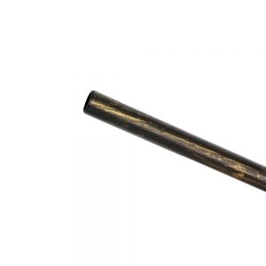 Țeavă fier forjat negru auriu 20 mm - 240 cm