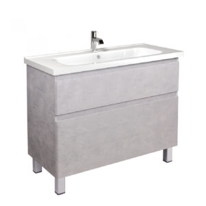 Set mobilier de baie gri 80 cm Premium Palermo
