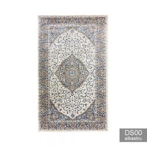 Covor living 2,00 x 3,00 m albastru / crem / maro Domino Plus