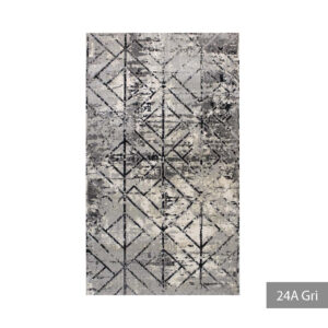 Covor modern 78 x 150 cm gri / crem Tahiti