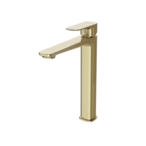 Baterie Larga inalta pentru lavoar - auriu mat S951-393