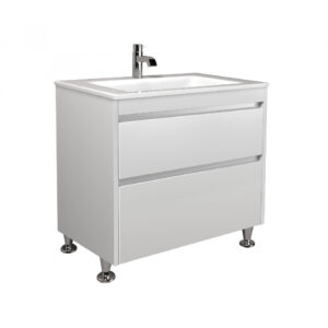 Set mobilier de baie alb 80 cm Prime