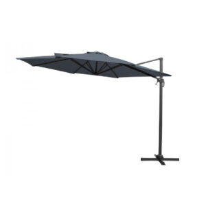 Umbrela gradina/terasa cu articulatie, grafit, 300 cm