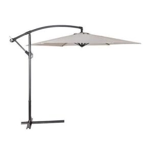 Umbrela gradina/terasa articulatie tip banana bej 300 cm Demi