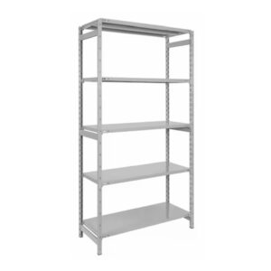 Raft metalic gri 100 kg/polita, 180x100x40 cm