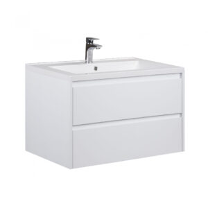 Mobilier de baie alb Marko 80-A