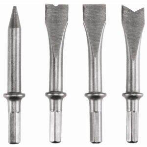 Set 4 dalti pentru aer comprimat Einhell