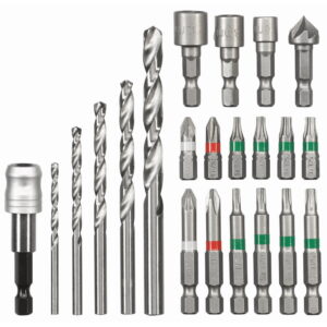 Set burghie 22 buc. cutie S Power Tools Einhell 49108806