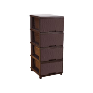 Dulap depozitare "Rattan" 4 sertare