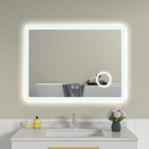 Oglinda de baie LED si dezaburire 60x80 NC061