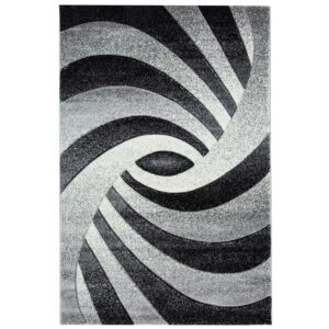 Covor Geometric negru/gri Sultan 36713A 80x150 cm