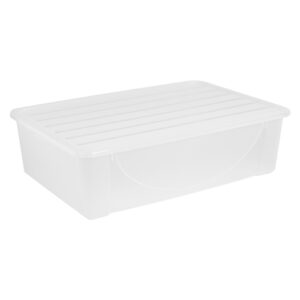 Cutie depozitare cu capac 22 L. (transparent)
