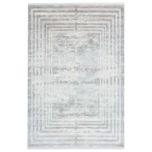 Covor modern gri Lootus LO14A 160x230 cm