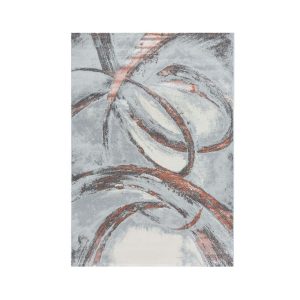 Covor modern gri/roz Efes 125x200 cm HE776