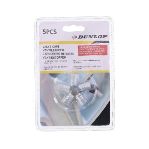 Capac ventil aluminiu silver 5buc/set