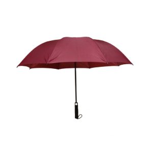 Umbrela de ploaie 95 cm visiniu/bleumarin