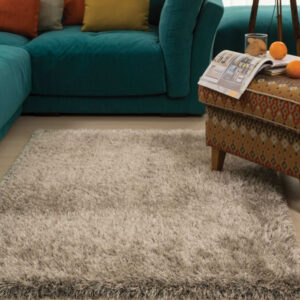 Covor pufos 80 x 150 cm  crem / gri / maro / bej Pleasure