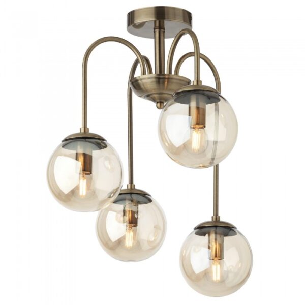 Lustra Ella bronz 4xE14