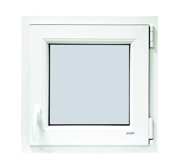 Fereastra termopan 58 x 58 alb deschidere dubla