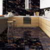 Gresie Midnight Black 60x120 cm - imagine 2
