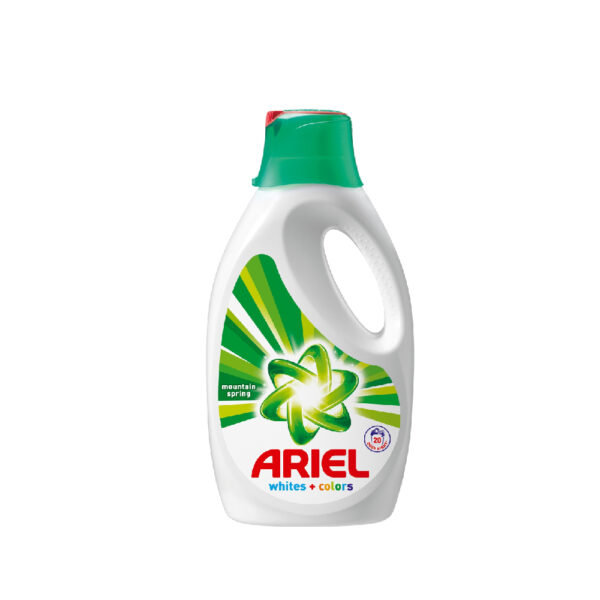 Detergent lichid Ariel Color/Montain Spring 17 spalari 935 ml