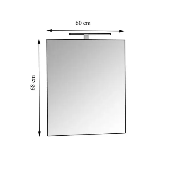 Oglinda de baie Dream 60 cm - 1601 - imagine 2