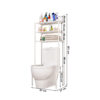 Raft deasupra toaletei alb Remin - imagine 3