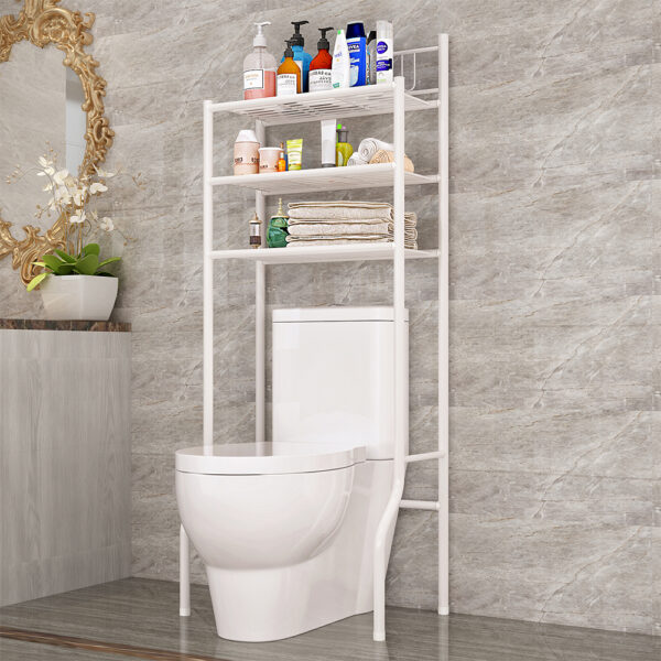 Raft deasupra toaletei alb Remin - imagine 2