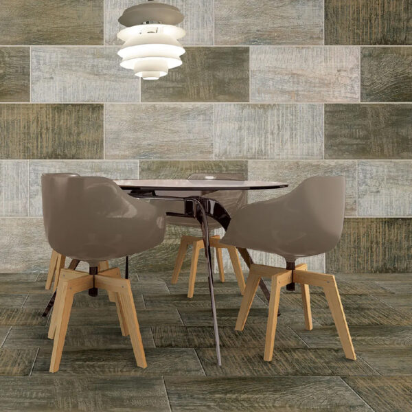 Gresie porțelanată Retrowood 60×30 cm, bej - imagine 2