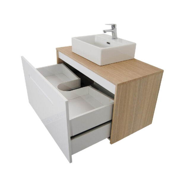 Set mobilier de baie  fag 90 cm seria 401 - imagine 2