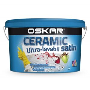 Vopsea ultra-lavabilă Oskar Ceramic Satin 15 L