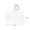 Grill pentru gratar cu carbuni 68x40 cm - imagine 2