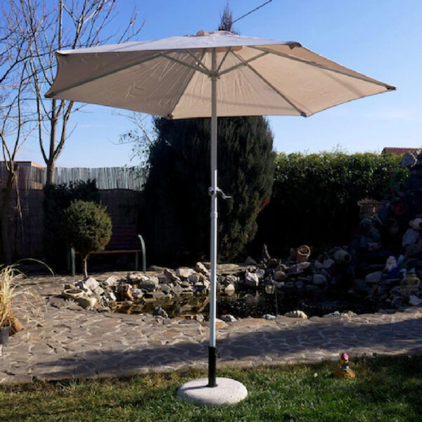 Umbrela plaja cu manivela 230 cm - imagine 2