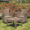 Set mobilier gradina Rosario cappuccino - imagine 2