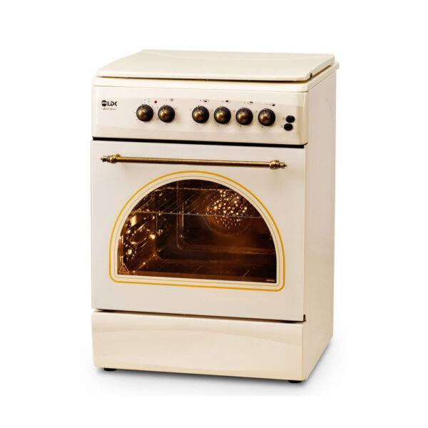 Aragaz LDK 6060 Ecai Beige Rustic NG - imagine 2