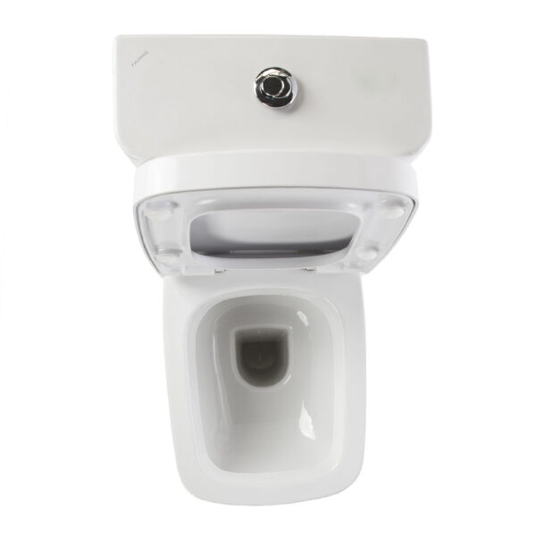 Set vas wc stativ Happy Smart cu rezervor si capac, evacuare laterala - imagine 2