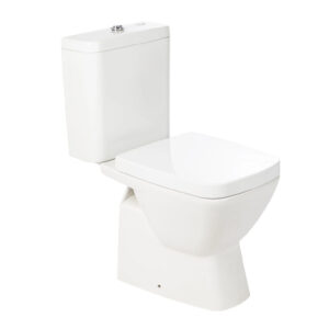Set vas wc stativ Happy Smart cu rezervor si capac, evacuare laterala