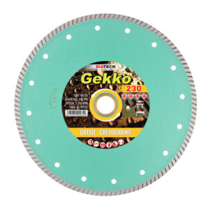 Disc diamantat pentru gresie Gekko230