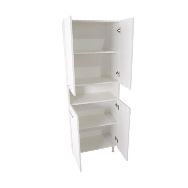 Dulap de baie alb MDF seria 004 - imagine 2