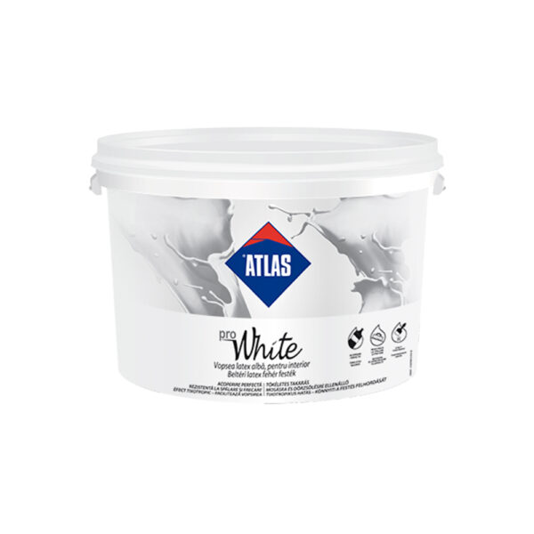 Atlas Prowhite vopsea latex interior - 10 L