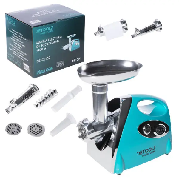Masina electrica de tocat carne 1400W DZ-CB100 - imagine 4