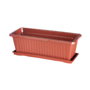 Jardiniera Rustic 60 cm maro
