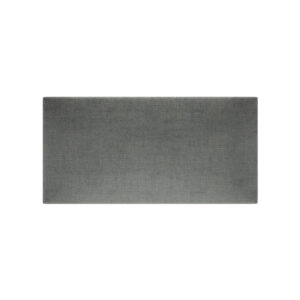 Panou decorativ tapițat Mollis gri 30 x 60 cm