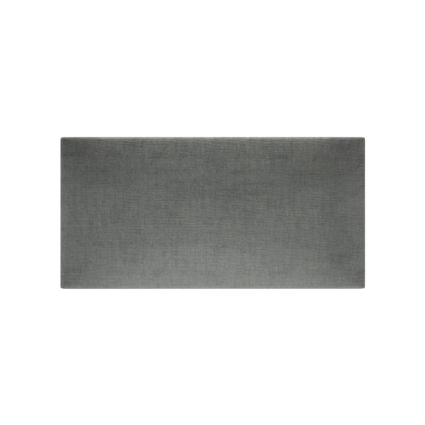 Panou decorativ tapițat Mollis gri 30 x 60 cm