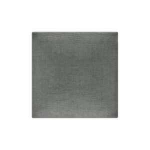 Panou decorativ tapițat Mollis gri 30 x 30 cm